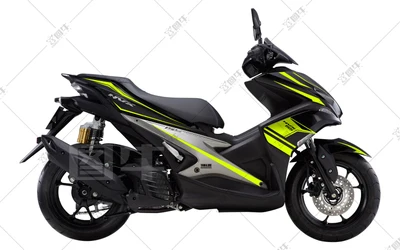 Мотоцикл автомобиль весь автомобиль цветок потянув Тело стикер для Yamaha NVX AEROX 155 - Цвет: Fluorescent yellow