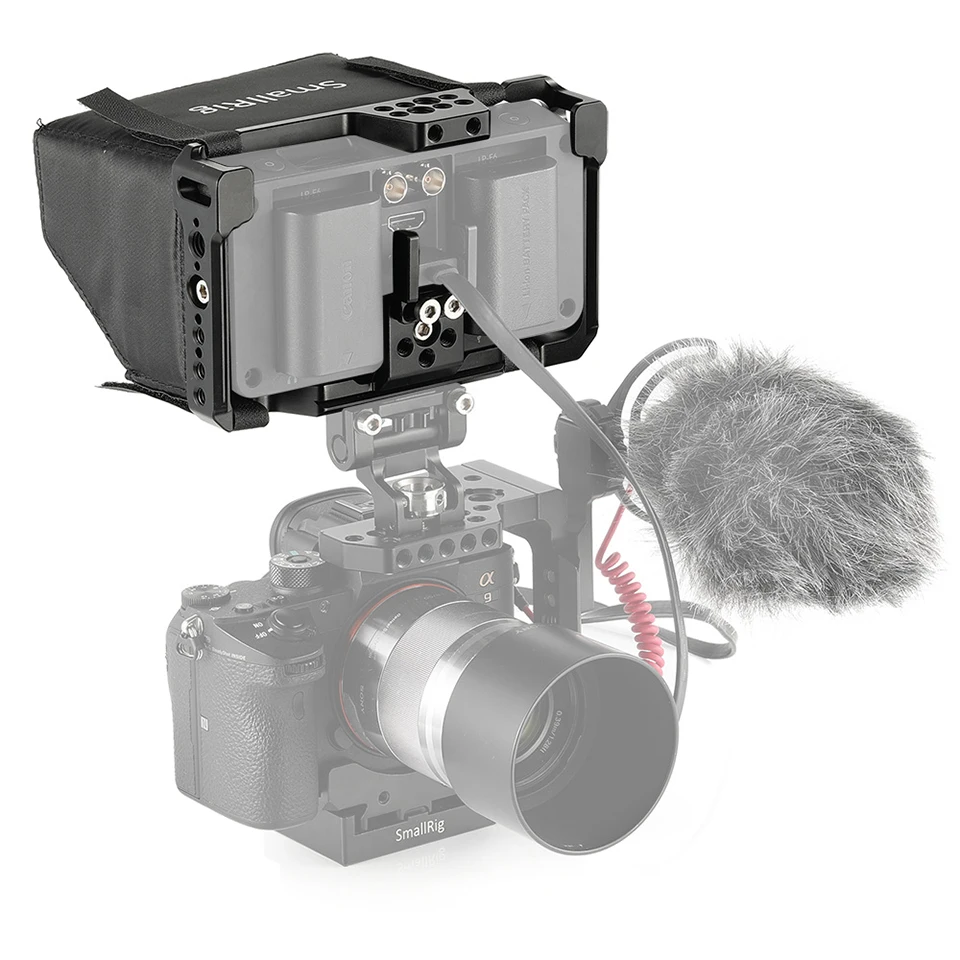 SmallRig монитор клетка с солнцезащитным козырьком для SmallHD 502 яркий монитор 2231