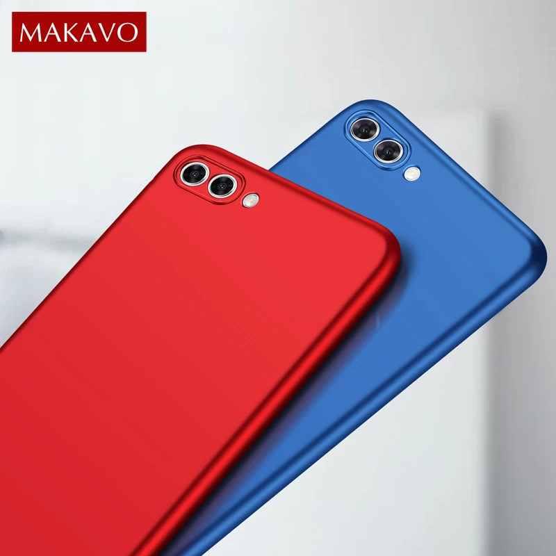Чехол MAKAVO для Huawei Honor View 10 с защитой 360 дюйма тонкий матовый жесткий чехол из