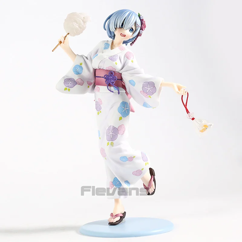 Re: жизнь в другом мире от zero Rem Yukata Ver. Коллекционная модель игрушки из ПВХ