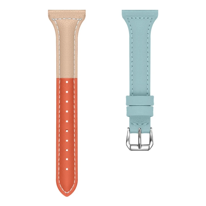 Color 2 Браслеты из натуральной кожи для Fitbit Versa ремешок Lite наручные Смарт-часы Миланская петля Магнитный Браслет fit bit Verse Band аксессуар - Цвет: Color 2