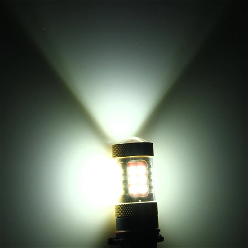 Новинка 2 шт. P13W 28W 900LM Samsung 3030 Chip 28 SMD 6500k с объективом мощные светодиодные