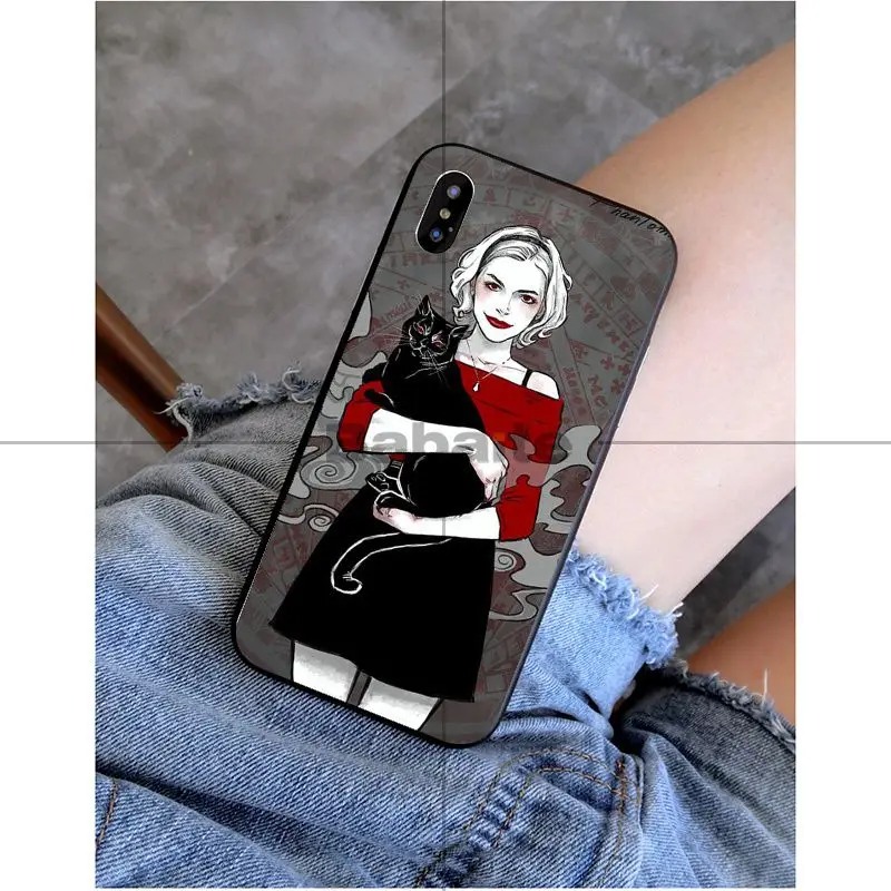 A10 Babaite Chilling adventures of Sabrina TPU Мягкий силиконовый черный чехол для iPhone X XS MAX 6 6s 7 7 plus 8 8 Plus 5 5S SE XR - Цвет: A10