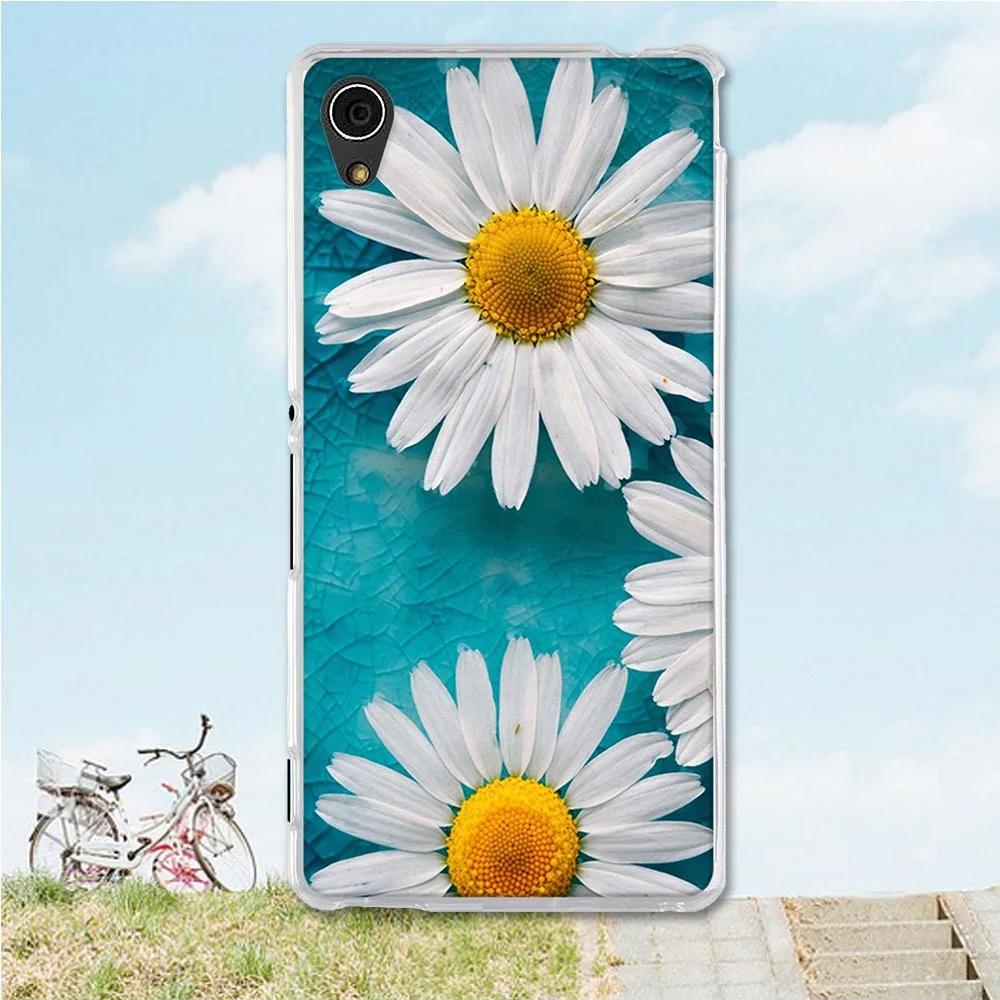 Мягкий ТПУ чехол для телефона с милыми животными тигром Sony Xperia M4 Aqua Beach милый