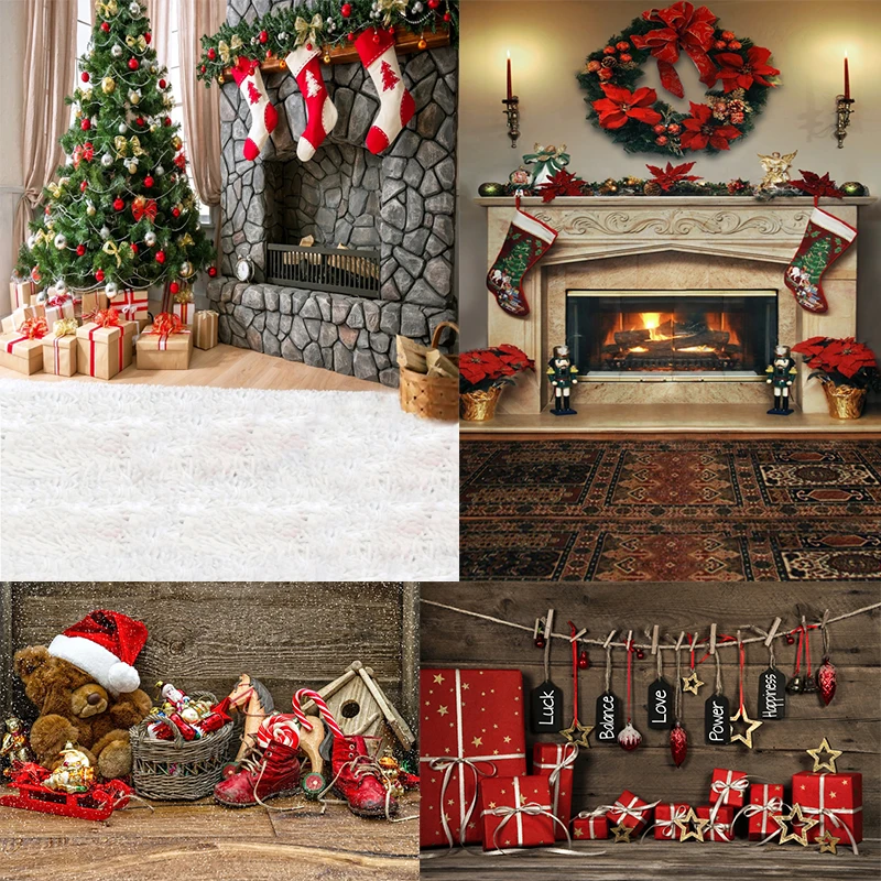WHISM Merry christmas party Backdrop 5x7 футов/150x210 см, фоны для фотосъемки на свадьбу, день рождения, Рождественский фон для студийной фотосъемки
