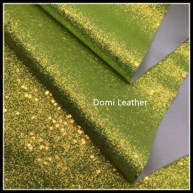 (DM6132) Neon Fine Glitter Fabric With Stars For Hairbows DIY Material | Дом и сад
