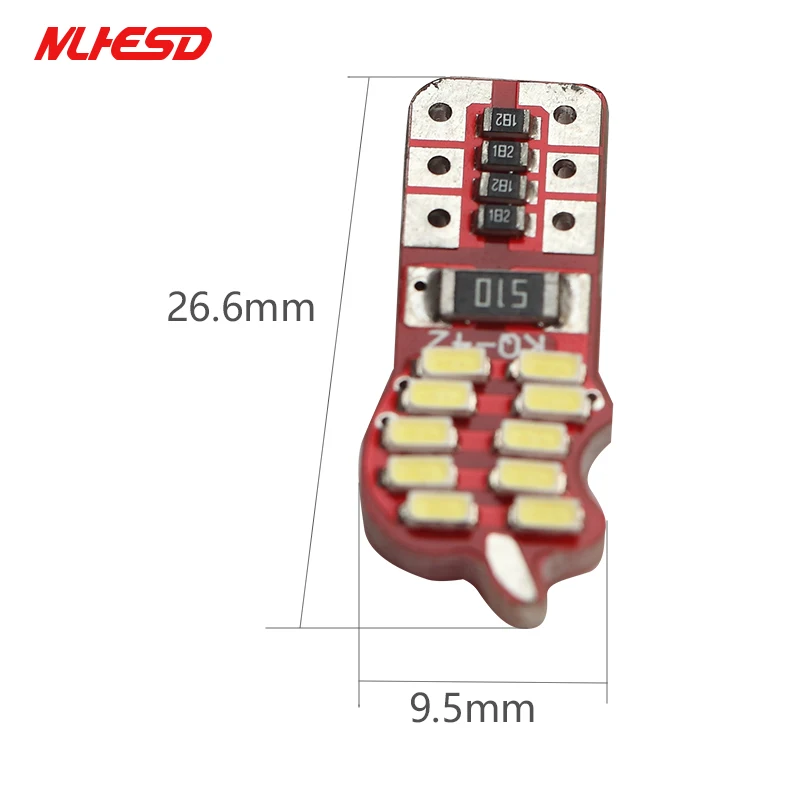 100 шт. новые продукты Apple Тип 12V 194 T10 3014 20smd W5W для очистки автомобиля светодиодная