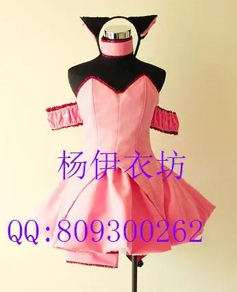 Косплей костюм Momomiya Mew Ichigo (трансформирование) из Токио по индивидуальному