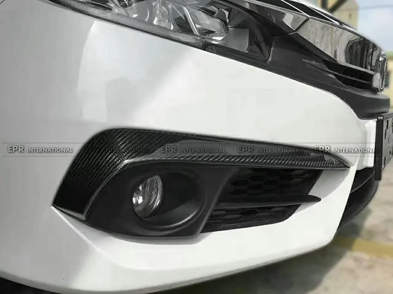 Автомобильные аксессуары для Civic FC 10th Generation CM Style углеродное волокно передний