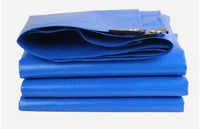 3x3m blue and orange outdoor goods cover canvas waterproof material canvas rain tarpaulin truck tarpcommission s