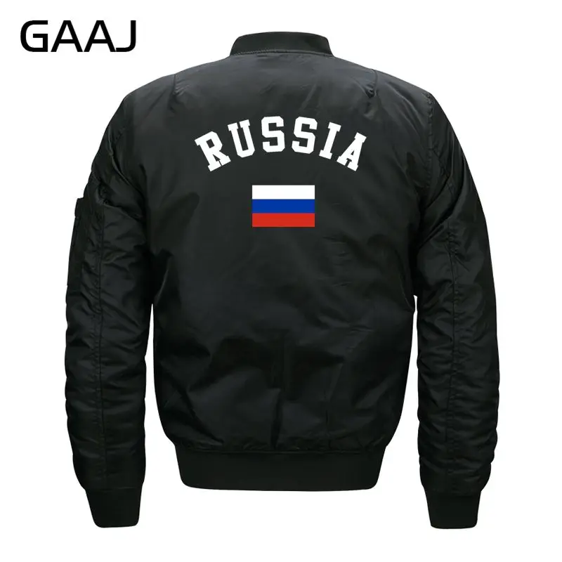 Русская куртка GAAJ 2019 Мужская ветровка с рисунком Флисовая теплая парка армейская