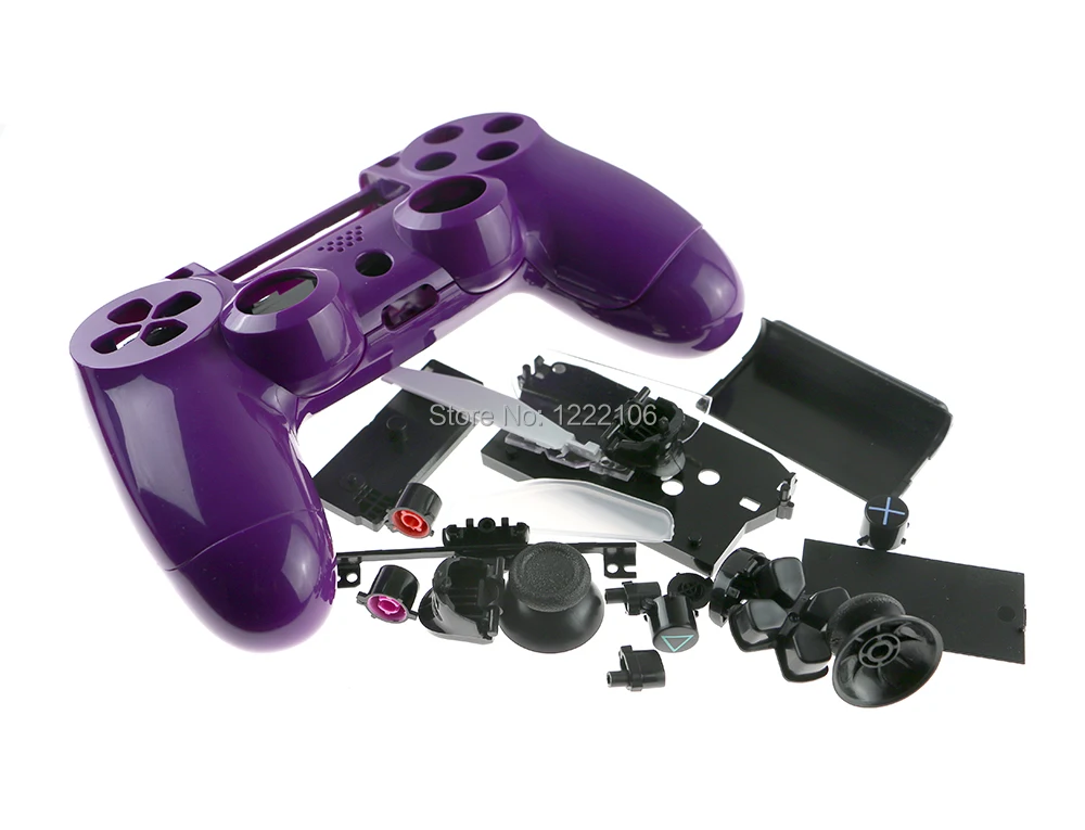 Чехол-накладка для контроллера PS4 Playstation 4 V1 цветной JDS-001 JDM-011 1 комплект - купить по