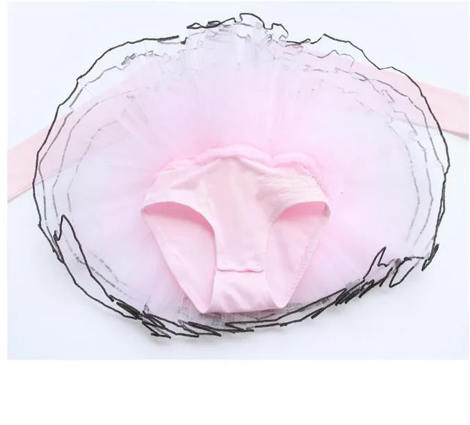 

New Ballet Dress Girl Long Sleeve Dance Costumes Cotton Gymnastics Leotard Professional Ballet Tutus Children Party Dance Dress