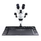 Высокоточная основа для микроскопа из алюминиевого сплава, платформа, высокотермостойкий коврик для обслуживания, паяльная ремонтная станция