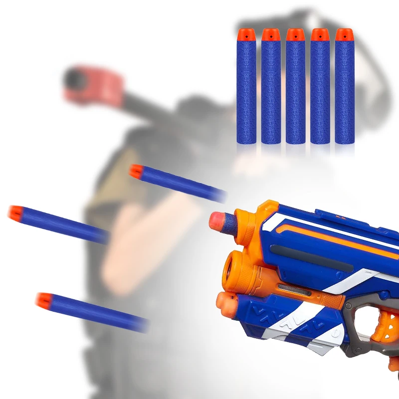 200 шт пули для Nerf игрушечный пистолет страйкбол воздушные пистолеты полые N strike