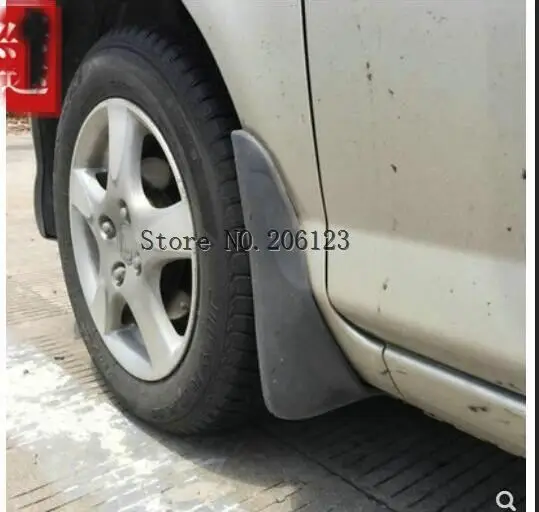 Комплект литой Брызговики для Honda Fit Jazz Хэтчбек 2004 2005 2006 2007 2008 Брызговики спереди и сзади брызговик