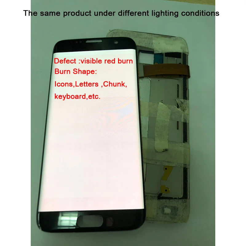 ЖК дисплей и дигитайзер сенсорного экрана для Samsung S7 edge G935F G935A G935FD 5 дюйма Super AMOLED