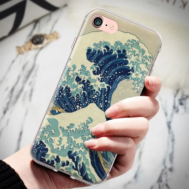 7087 Для iPhone 4, 4S, 5, 5S, SE, 6, 6 S, 7, 8 Plus, X, XR, XS Max, ТПУ задняя крышка, Ван Гог, картина маслом, Мона Лиза, Подсолнух, узор, силиконовый чехол - Цвет: 7087