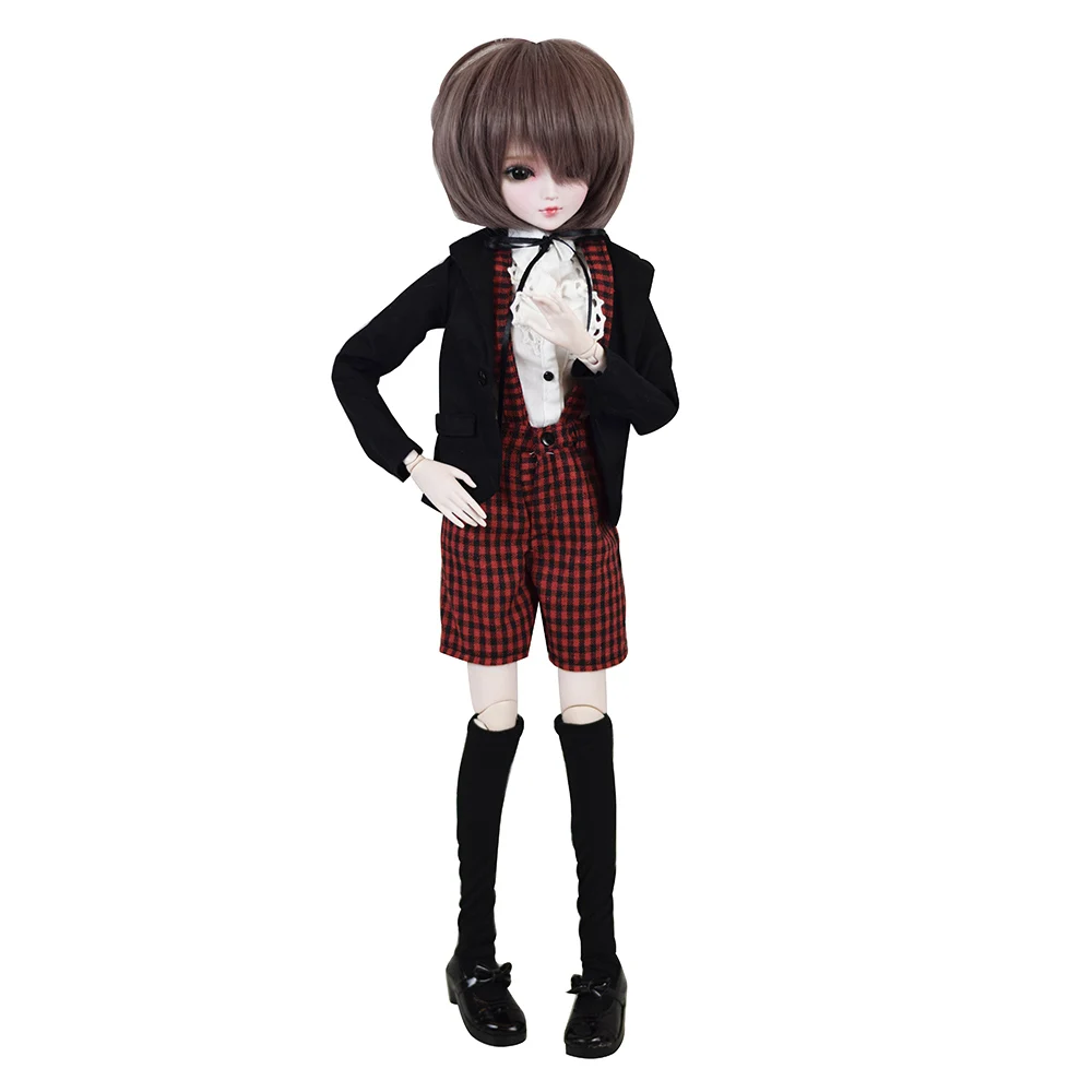 22 "BJD полный набор + макияж Haibara Ai 1/3 EVA BJD кукла 56 см Косплей SD дюйма куклы