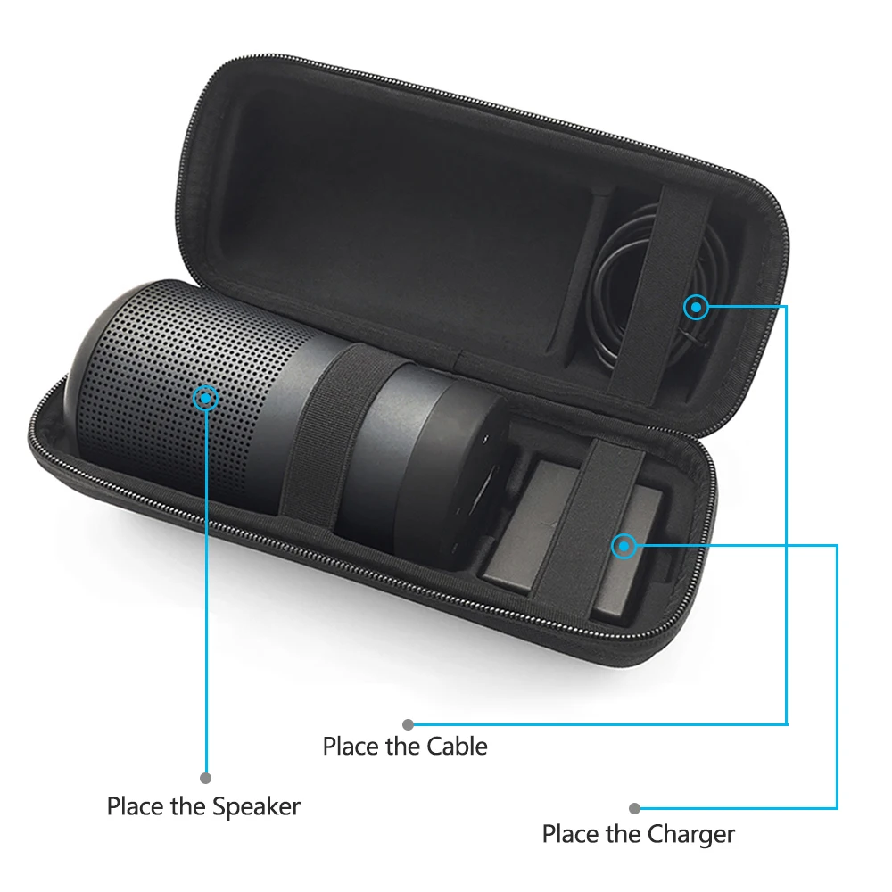 Новый EVA Дорожный Чехол для Bose Soundlink Revolve Bluetooth Speaker Carry защитная сумка сумочка