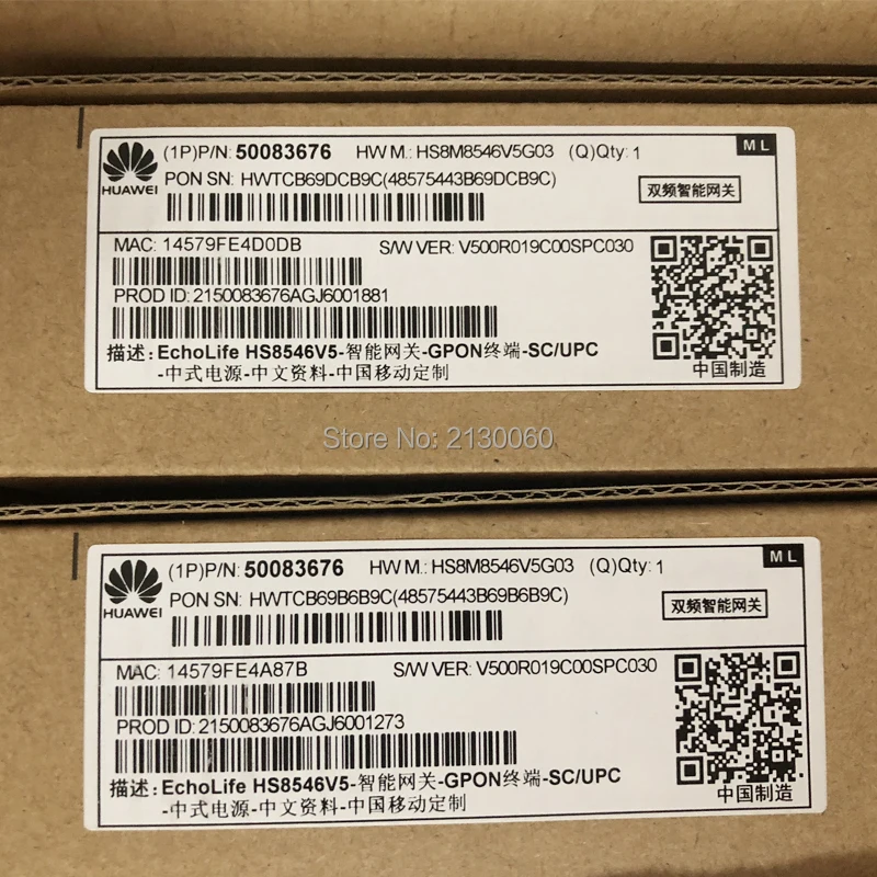 Hs8546v ont hs8546v hs 8546 В GPON маршрутизатор FTTH ОНУ 4ge 4 Порты и разъёмы + 1tel 2USB WiFi английский