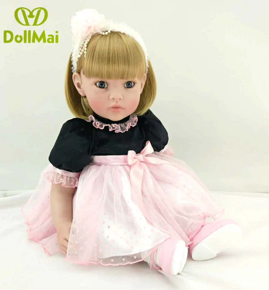 

60 см Bebes кукла трансфер до reborn силиконовые детские куклы игрушки для детей с рисунком прекрасный "Принцесса" для деток с года до трех очарова...