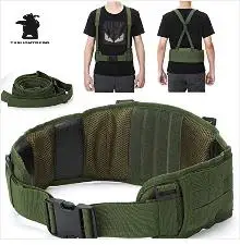 Военный тактический ремень Molle высокого качества 600D нейлон водонепроницаемый Открытый Многофункциональный тактический ремень 5 цветов BE012