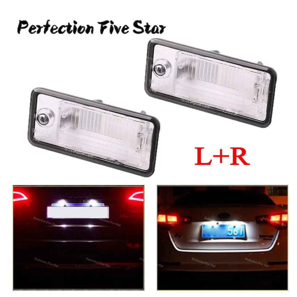8E0807430A 8E0807430B для AUDI A3 A4 S4 B6 B7 A6/S6 Q7 2007 2009 RS4 2006 2008 левая/правая подсветка номерного