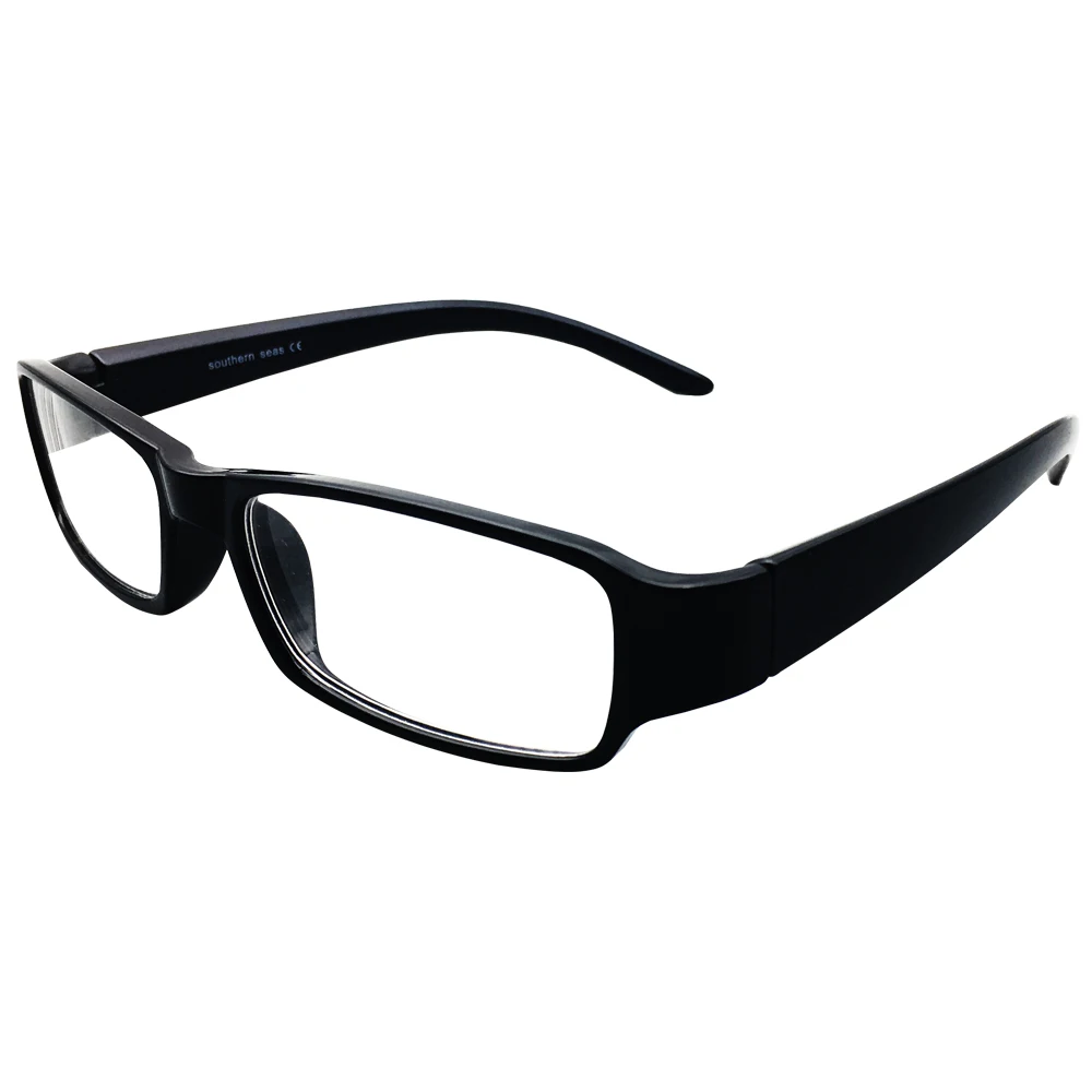 3x Everyday Use Nearsighted Glasses -1.00 to -6.00 Lens Mens Womens Shortsighted Eyewear Office Home Myopia Spectacles Black New |