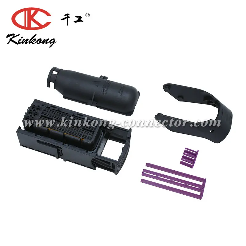 KINKONG 154 PPCB Авто Модуль управления двигателем для Haval Volkswagen Jetta 2011 11 2012 12 03L 906 022 PB с разъемами - Цвет: Темно-серый