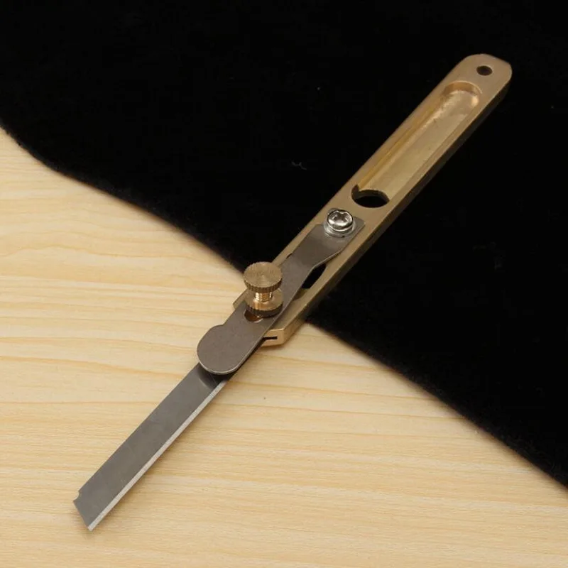 EDC Открытый Многофункциональный инструмент творческий латунный мини нож DIY