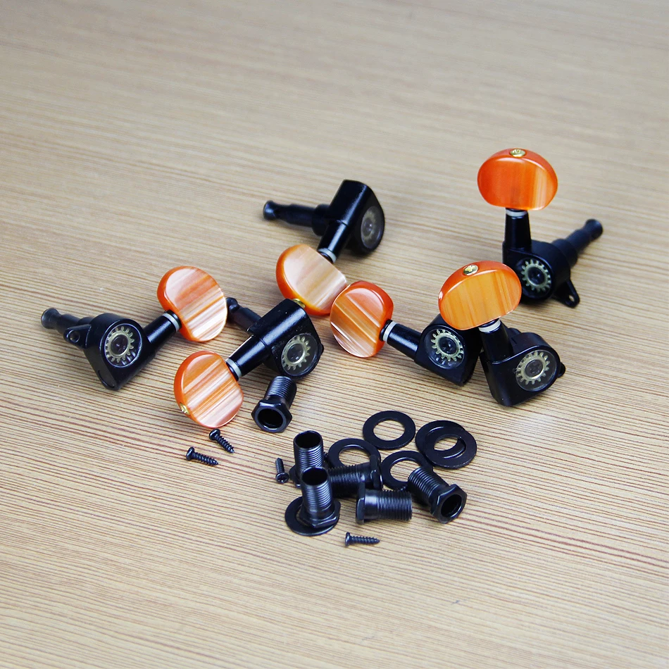 Тюнер для гитары с одним замком M-01 колышки акустической фолк ключи тюнинга