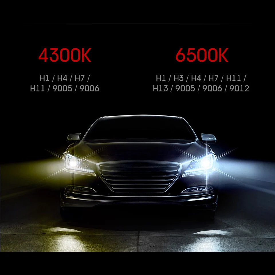 Oslamp H4 светодиодный головной светильник s H7 H1 H3 9005 9006 моноблочные светодиодные