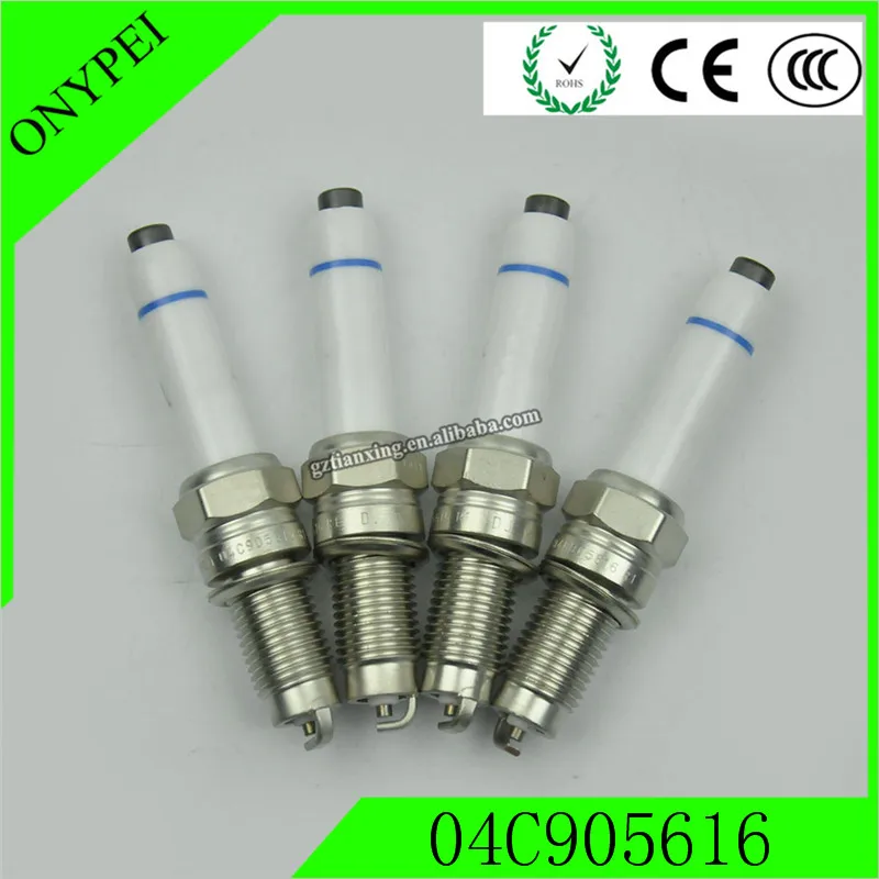 4 шт. Новинка 04C 905 616 Свеча зажигания для Seat Mii Skoda Citigo 1 0 Octavia Golf 6 04C905616| |