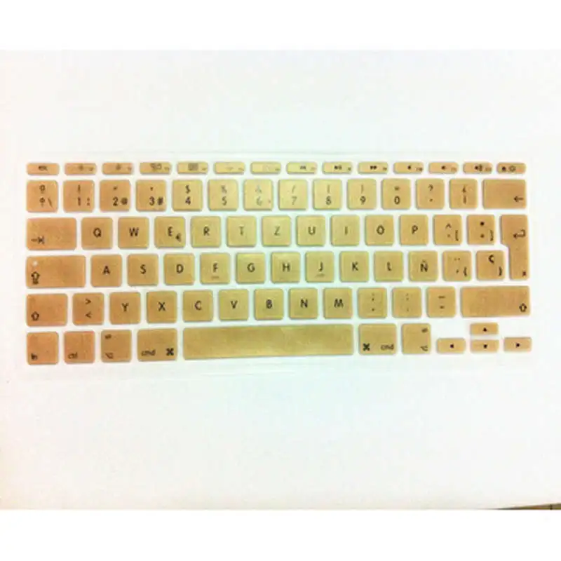 Для apple MacBook Air 11 6 дюймов &quotEU layout Испанский Великобритания/ЕС Силиконовый мягкий