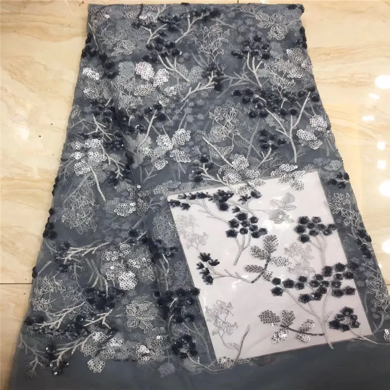 2019 последняя африканская кружевная ткань образец дизайн тюль французское