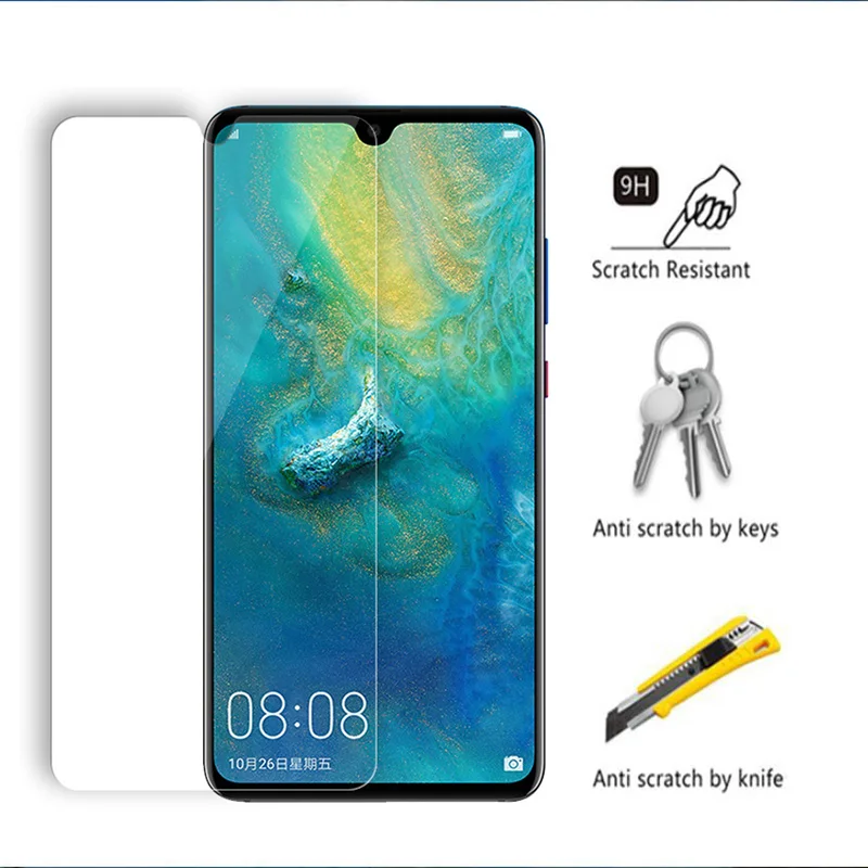 Закаленное стекло для Huawei Honor Mate 20 X зеркальная защитная пленка экрана 20X жесткая