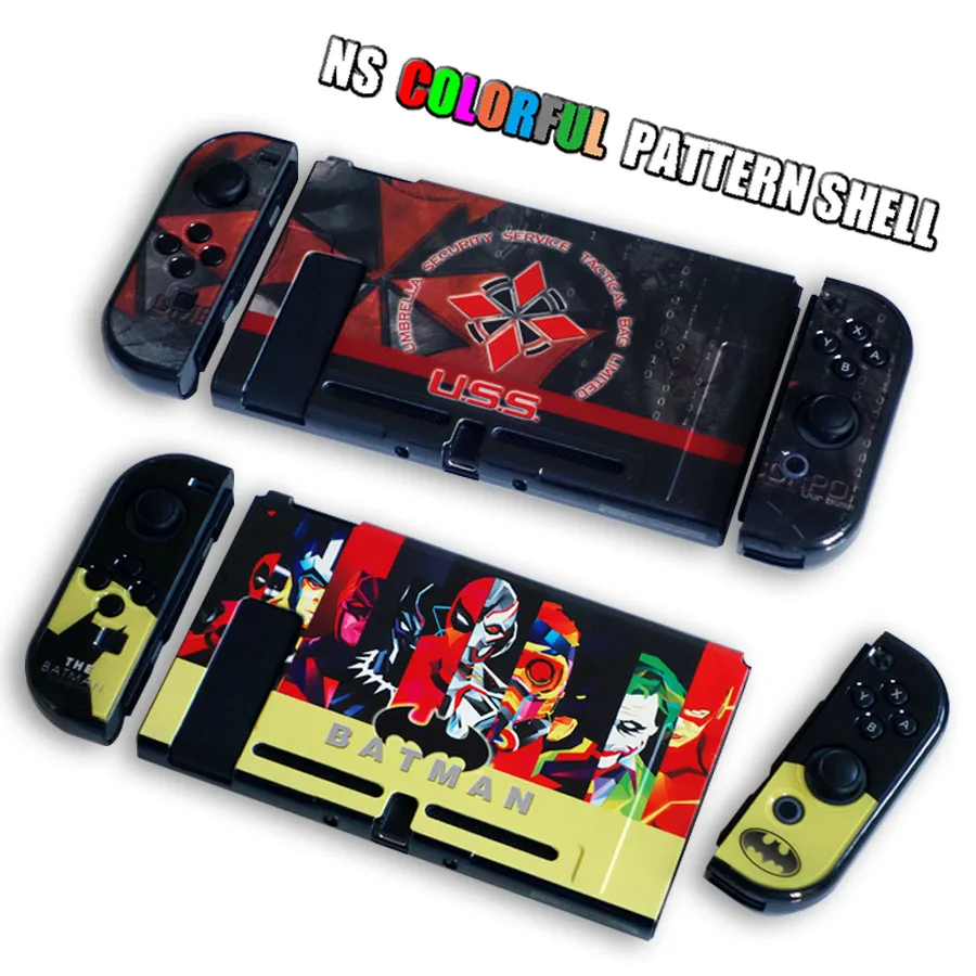 Чехол Yoteen с цветным принтом для Nintendo Switch NS чехол рисунком защитный жесткий