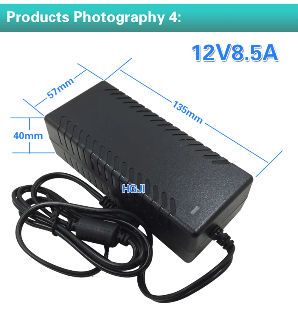 AC100-240V для DC12V 3A 4A 5A 6A 7A 8A12V 10A Мощность адаптер для линяющая трансформатор 12V 36W 60W 100W 120W блок питания