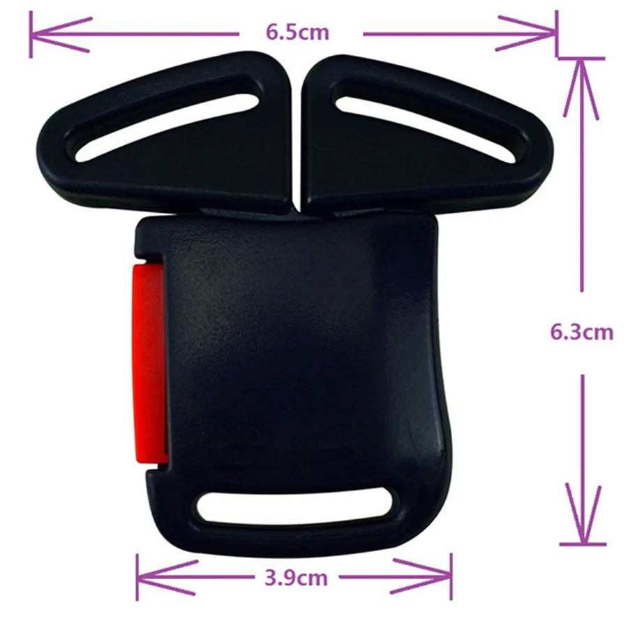 2pcs/set universal Motors safety seat buckle lock parts and clasp / belt pull button | Seat Belt Accessories