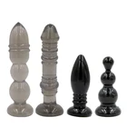 DINIGYE 4 шт.компл. силиконовая Анальная секс-игрушка Анальная пробка для начинающих массажер простаты анальный секс-продукт