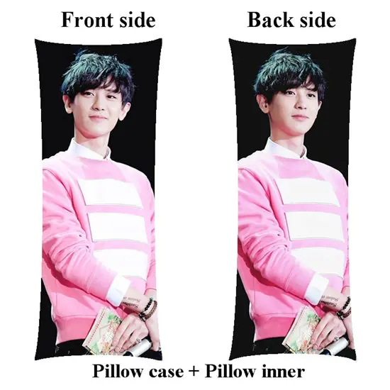 picture Kpop Park Chanyeol long Pillow include inner home hugging body pillow Customize - Цвет: picture