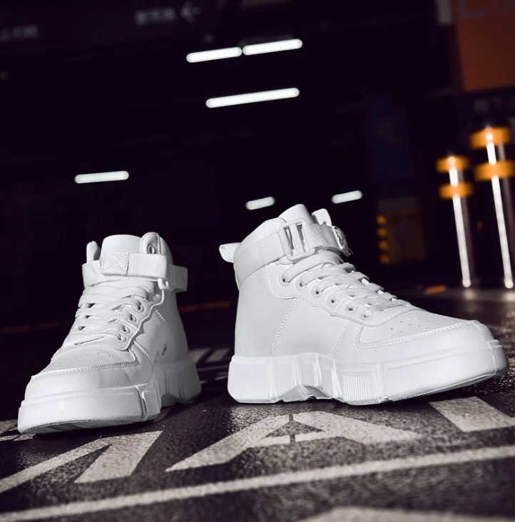XEK Mens Casual Shoes Autumn Breathable Light Sneakers Footwear Fashion 2018 ins high top shoes men comfortable ZLL463 |