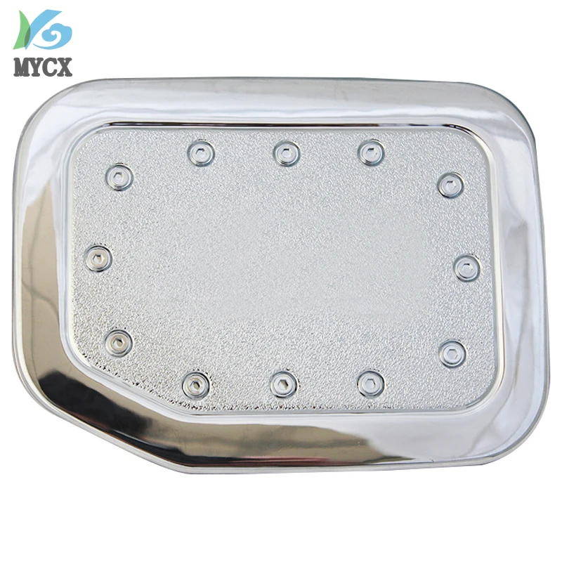 Крышка бака для toyota land cruiser prado FJ80 1990-1997 хромированная крышка топливного газа