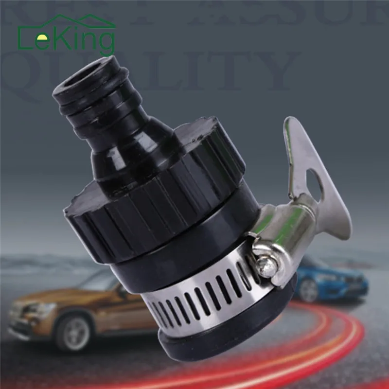 Garden Water Hose Tap Plastic Universal Quick Connector With A Clamp For Shower Irrigation Watering Fitting Pipe|hose tap|plastic quick