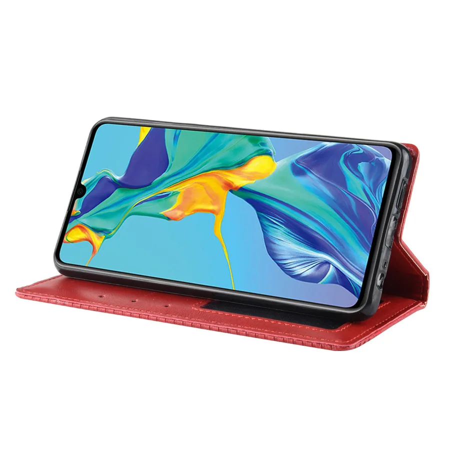 Кожаный чехол книжка с магнитной застежкой для Samsung note 9 10 S20 Ultra S10 Plus S10e A91 A71 A81 A51 A21