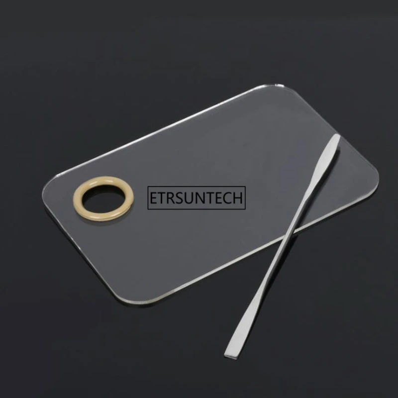 100 шт акриловая палитра уникальная прозрачная простая для рисования акварельной