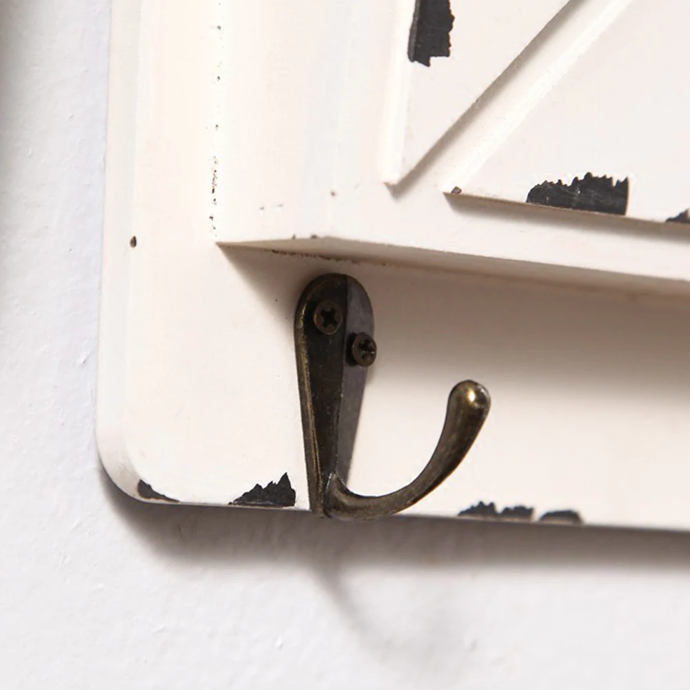 Настенные деревянные письмо Box почтовый держатель Винтаж Стиль органайзер для