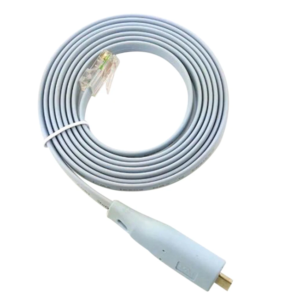 Лучший кабель консоли Cisco USB 6 футов FTDI Type-C к Rj45 RS232 для Windows 8/7 Vista MAC Linux