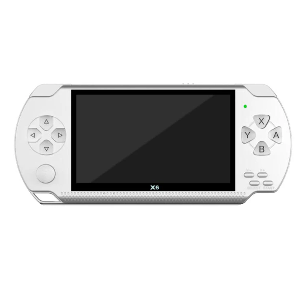 Ручная игровая приставка 4,3 дюйма 64 бита 8 ГБ аркадный Mp5-плеер в стиле ретро карманного игрового автомата X6